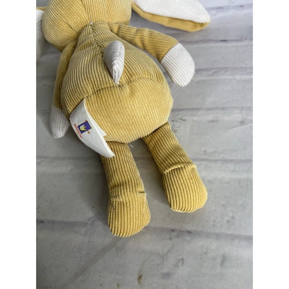 Manhattan Toy Folksy Foresters Bunny Rabbit Corduroy Plush Stuffed Animal 2012